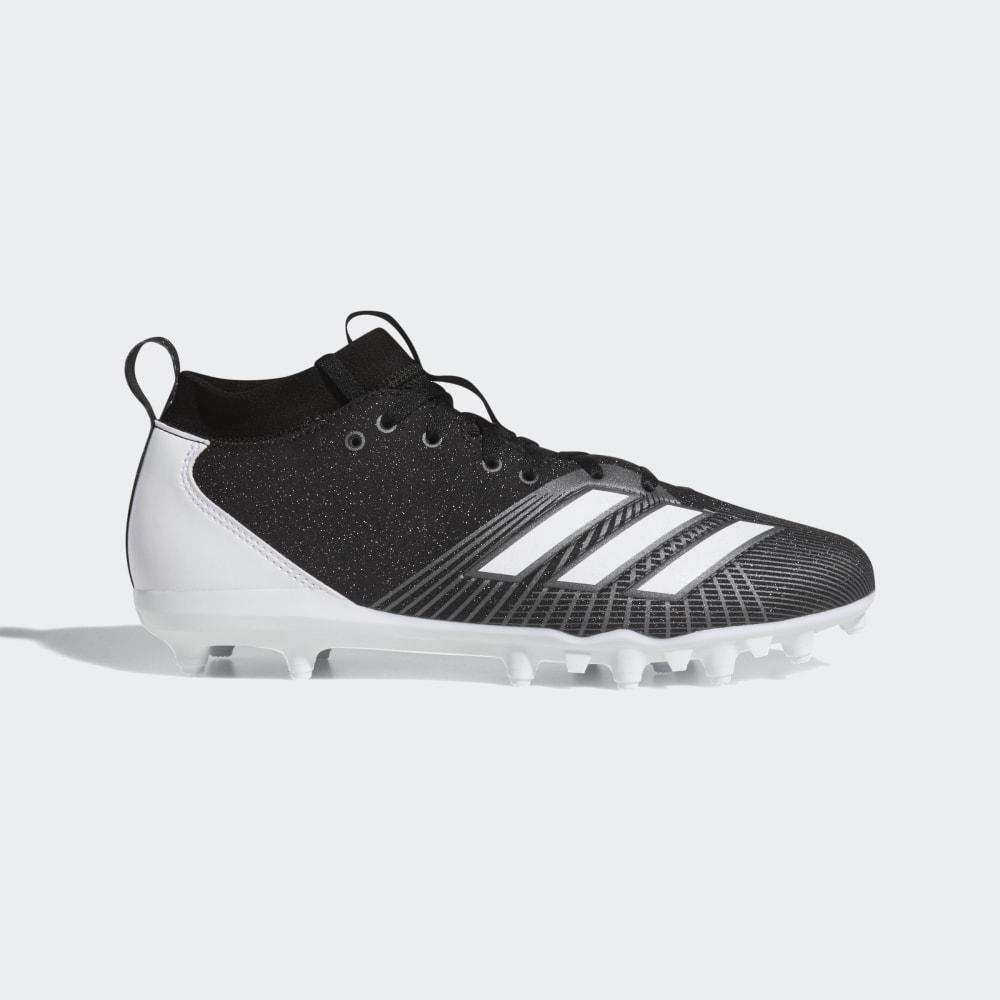 Ghete Fotbal Adidas Adizero Spark Barbati Romania - Negrii/Albi/Metal CG6533